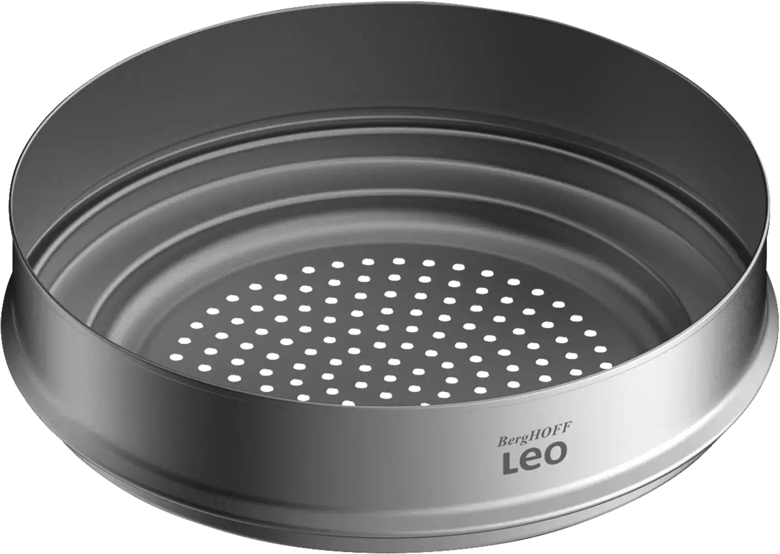 Leo - Stoommandje Graphite 20-24cm