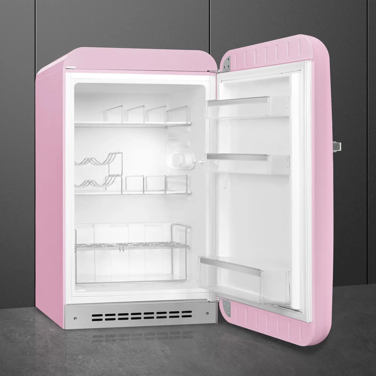SMEG FAB10HRPK6 50's Style Koelkast - Roze