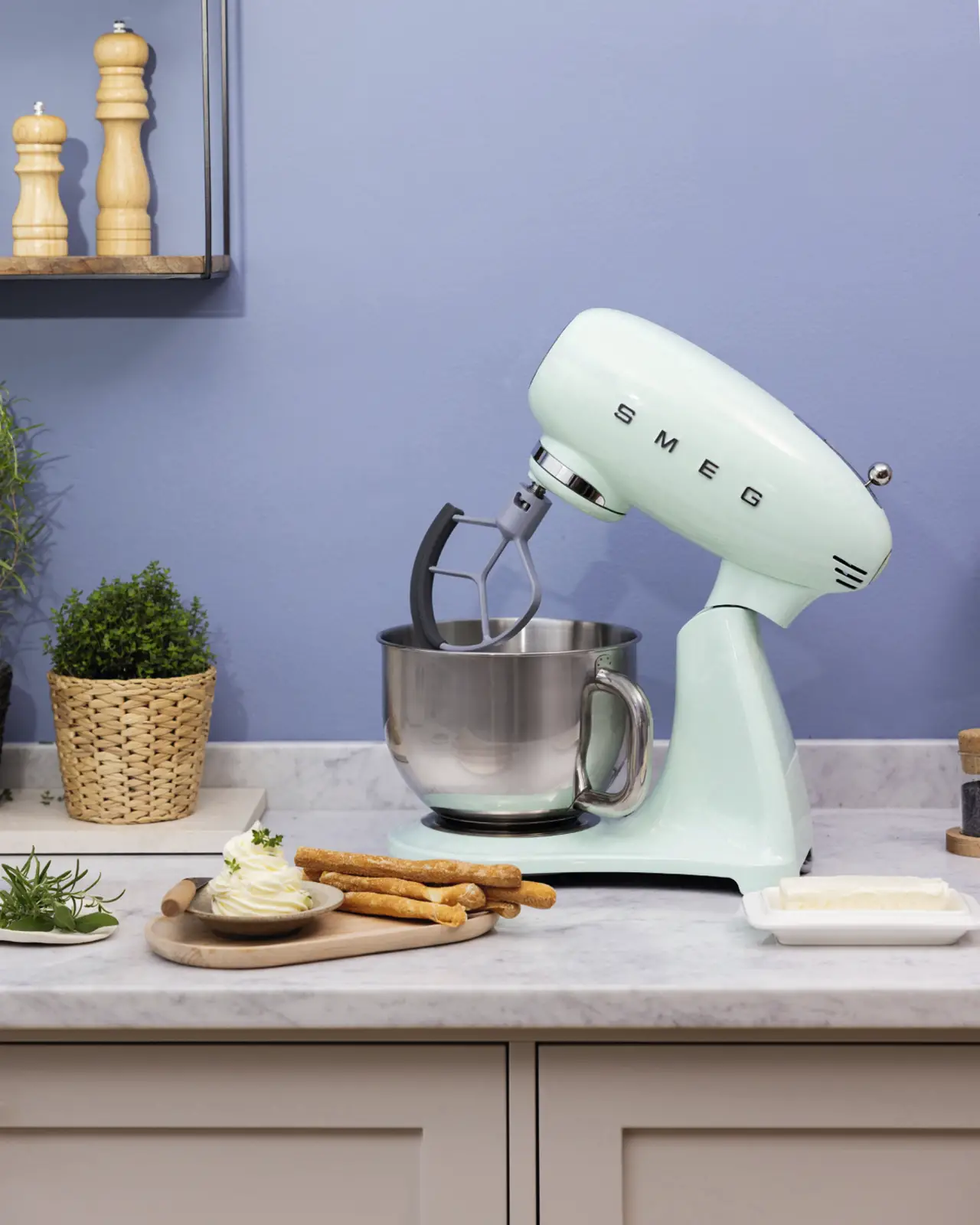SMEG SMF05PGEU 50's Style Keukenmachine