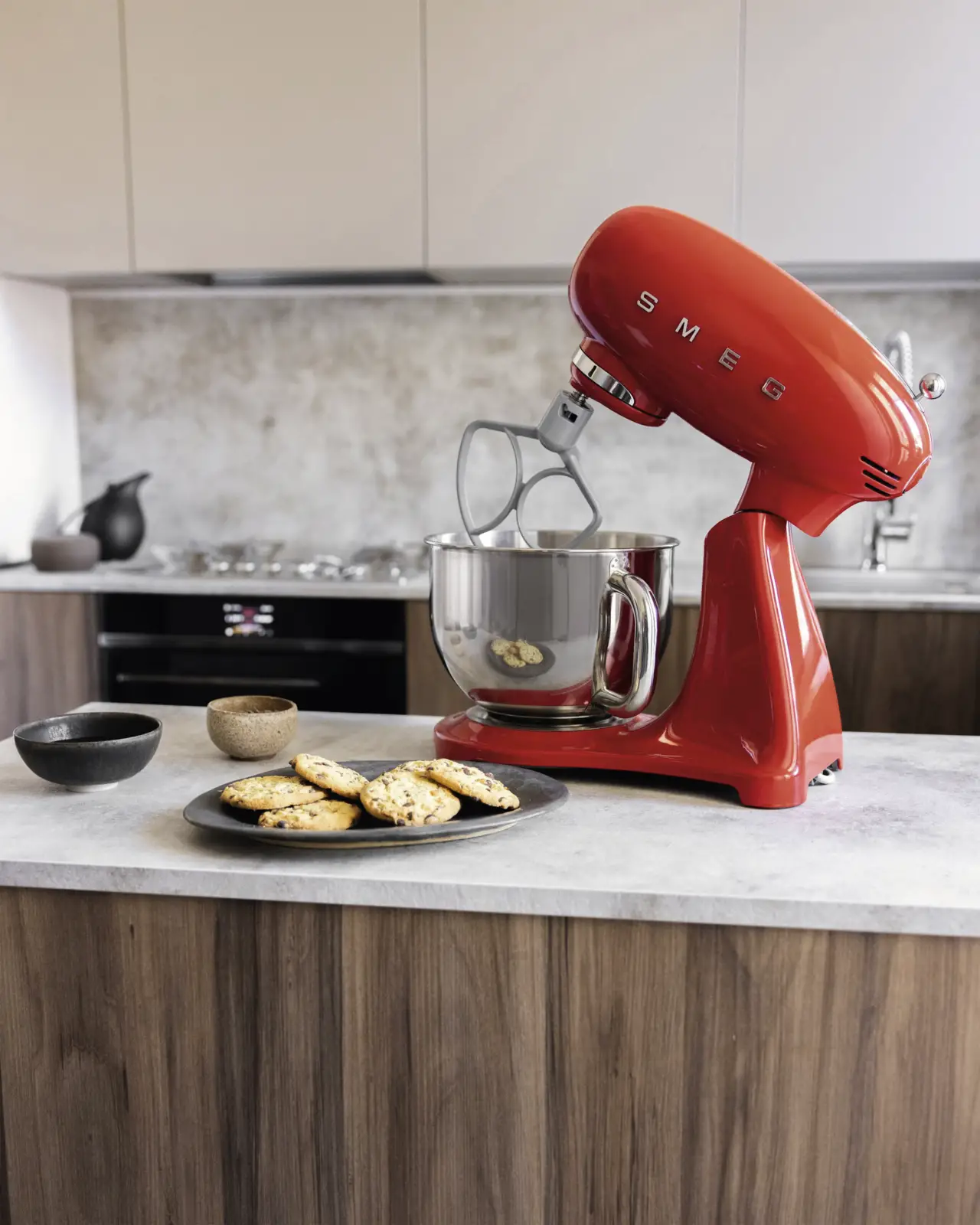 SMEG SMF05RDEU 50's Style Keukenmachine - Rood
