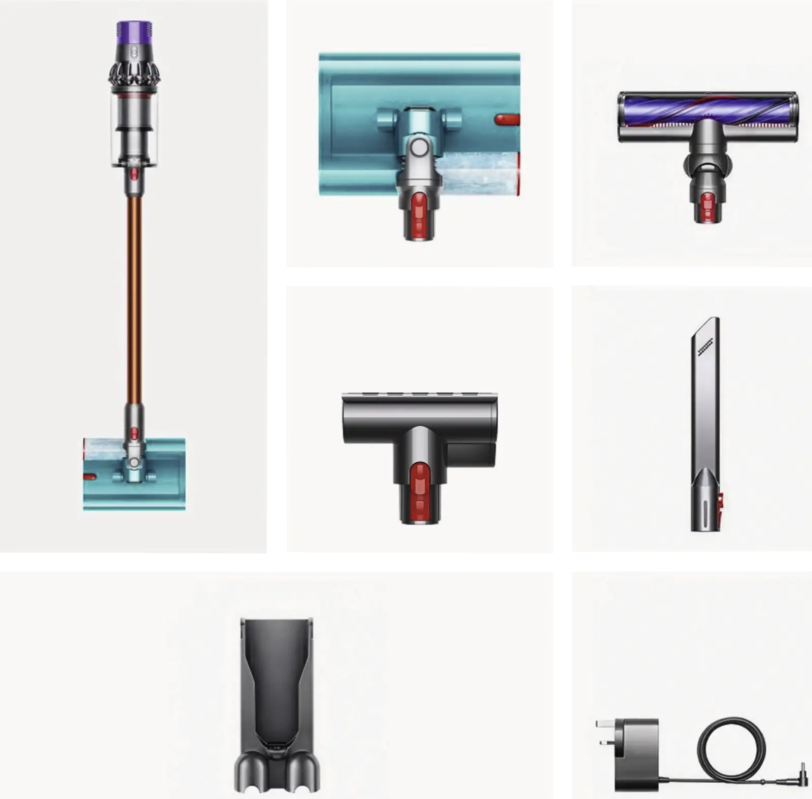 Dyson Cyclone V10s Submarine Steelstofzuiger met Dweilfunctie