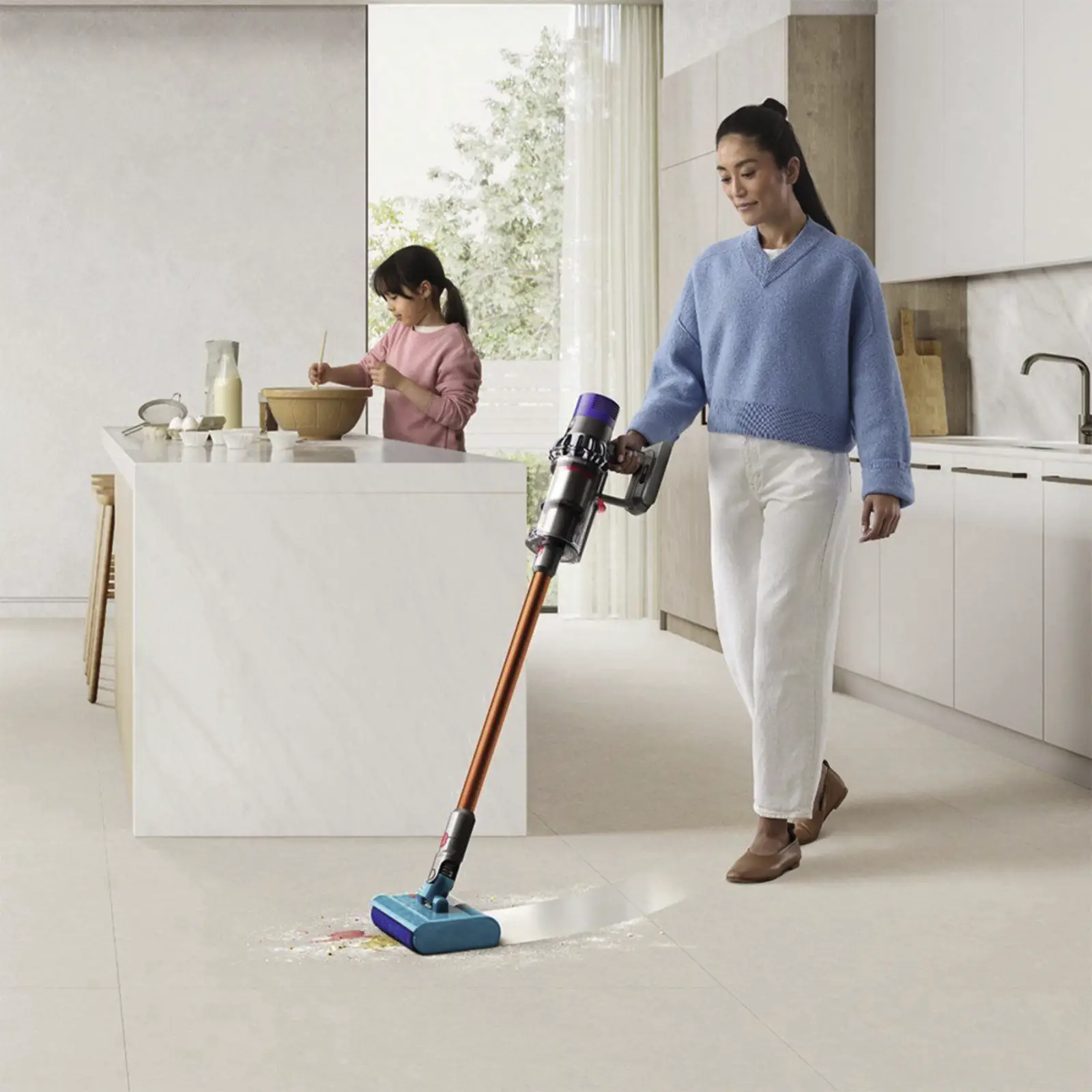 Dyson Cyclone V10s Submarine Steelstofzuiger met Dweilfunctie