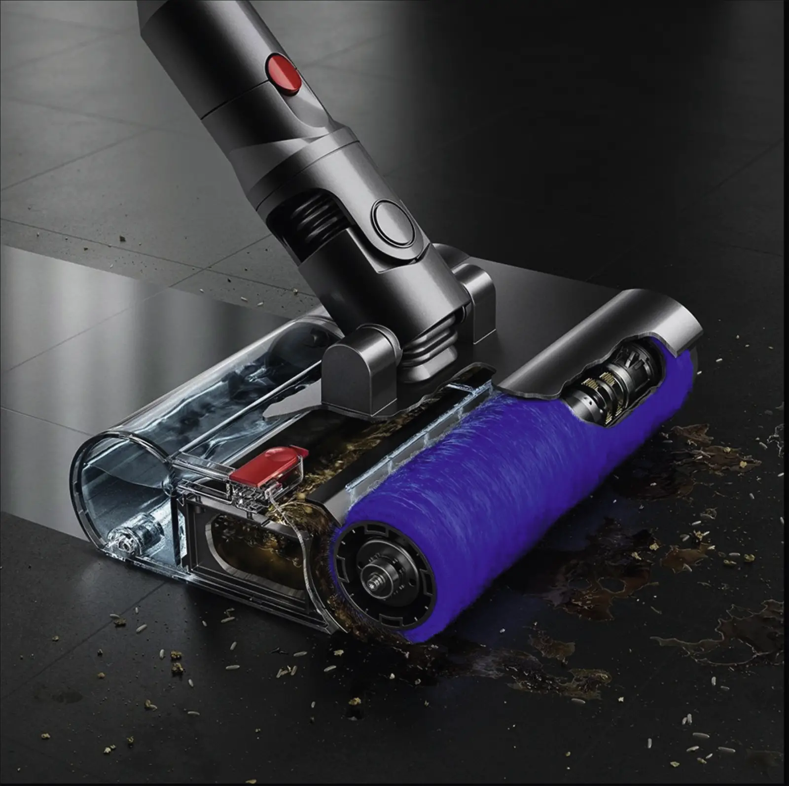 Dyson Cyclone V10s Submarine Steelstofzuiger met Dweilfunctie
