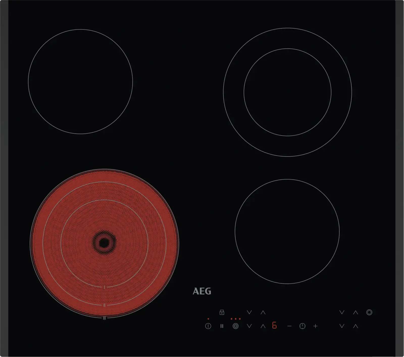 AEG TN64RA03FB 3000 Radiant Hob Keramische Kookplaat