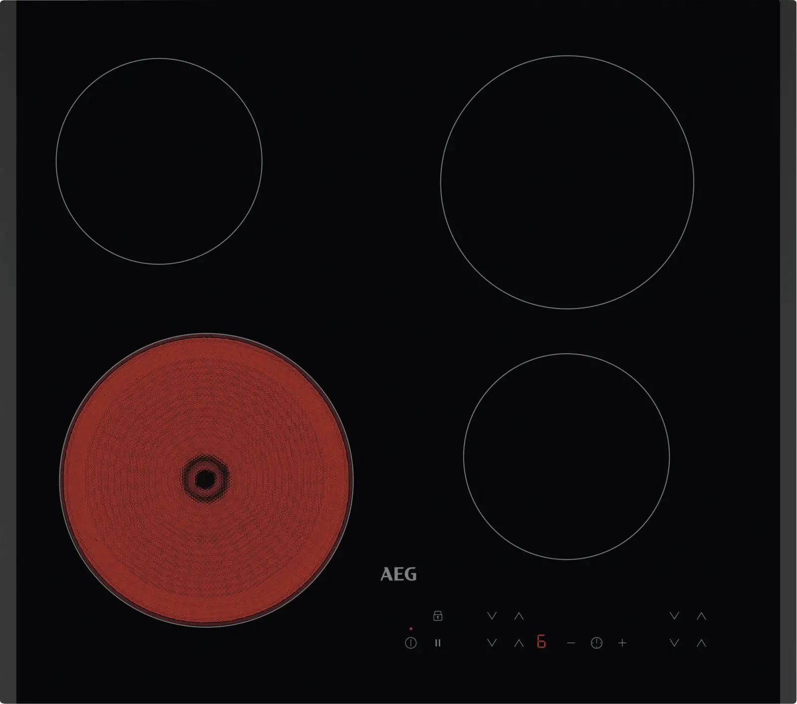 AEG TN64RA00FB 300 Radiant Hob Keramische Kookplaat