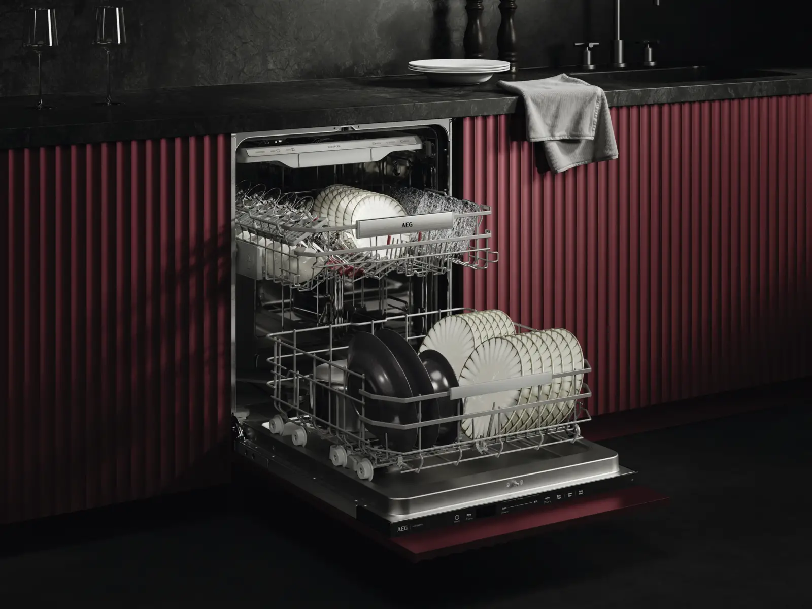 AEG GI8212C2SN 8000 CleaningPerformance Inbouw Vaatwasser 