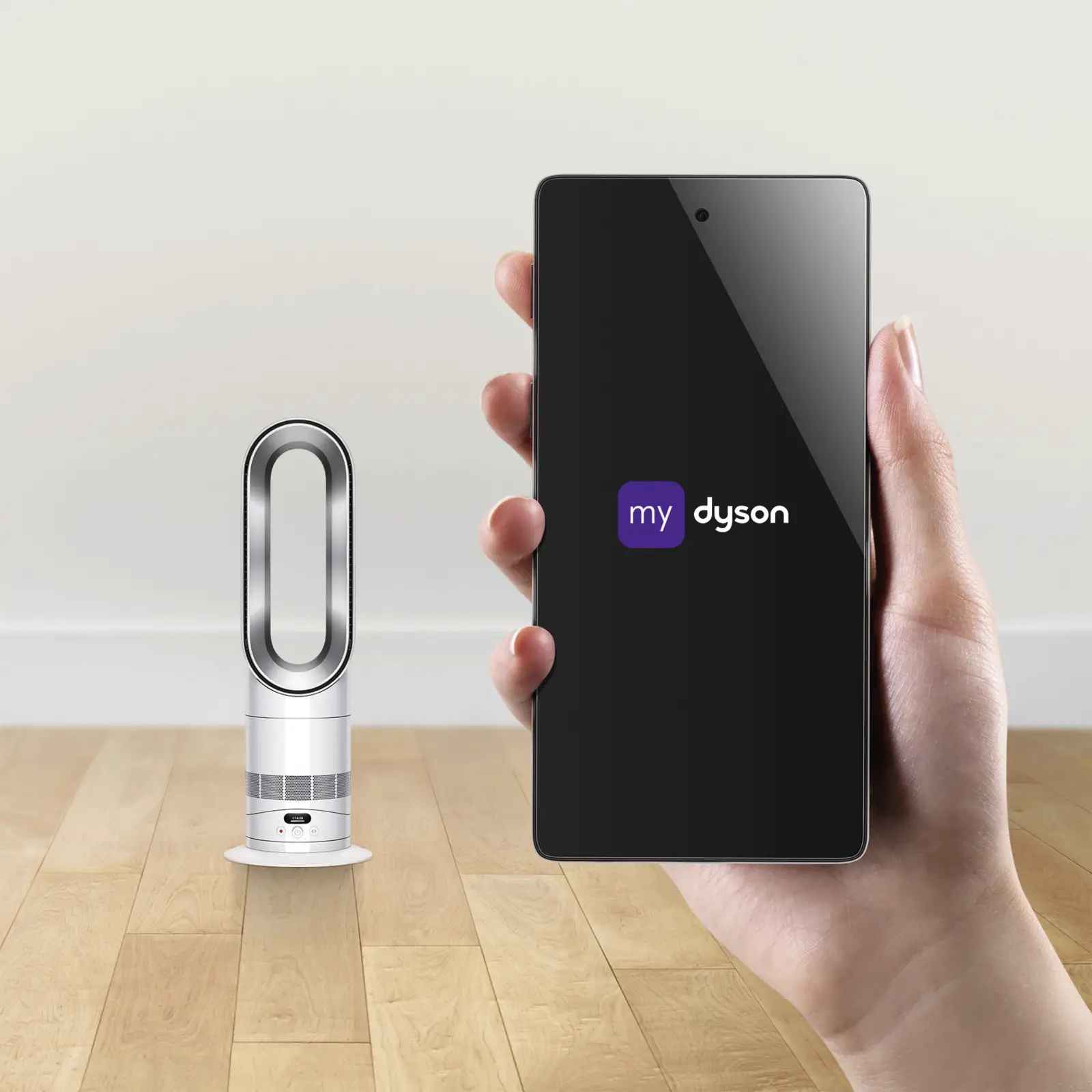 Dyson Hot+Cool HF1 Remote Link Pre-heat verwarmings- en verkoelingsventilator