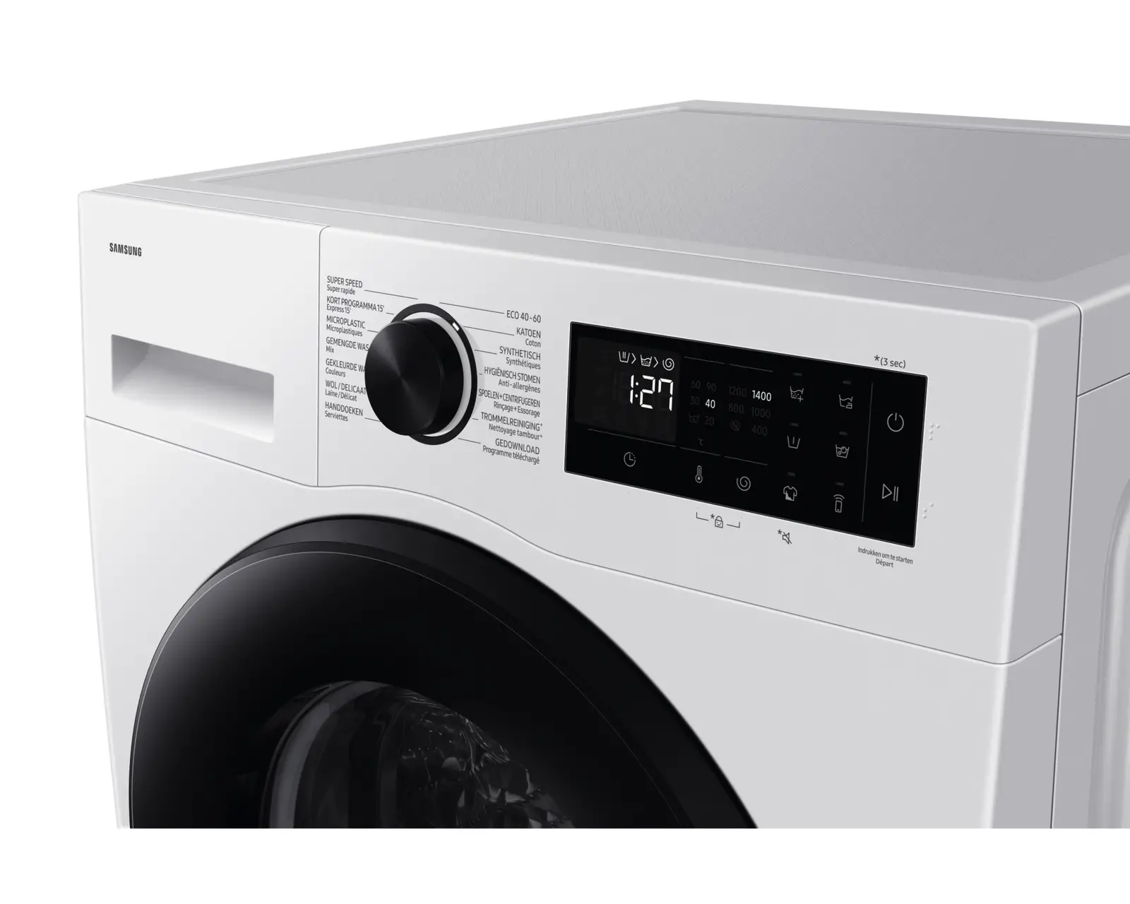 Samsung WW1UFG5U34AEEN AI Ecobubble 5000 Serie Wasmachine