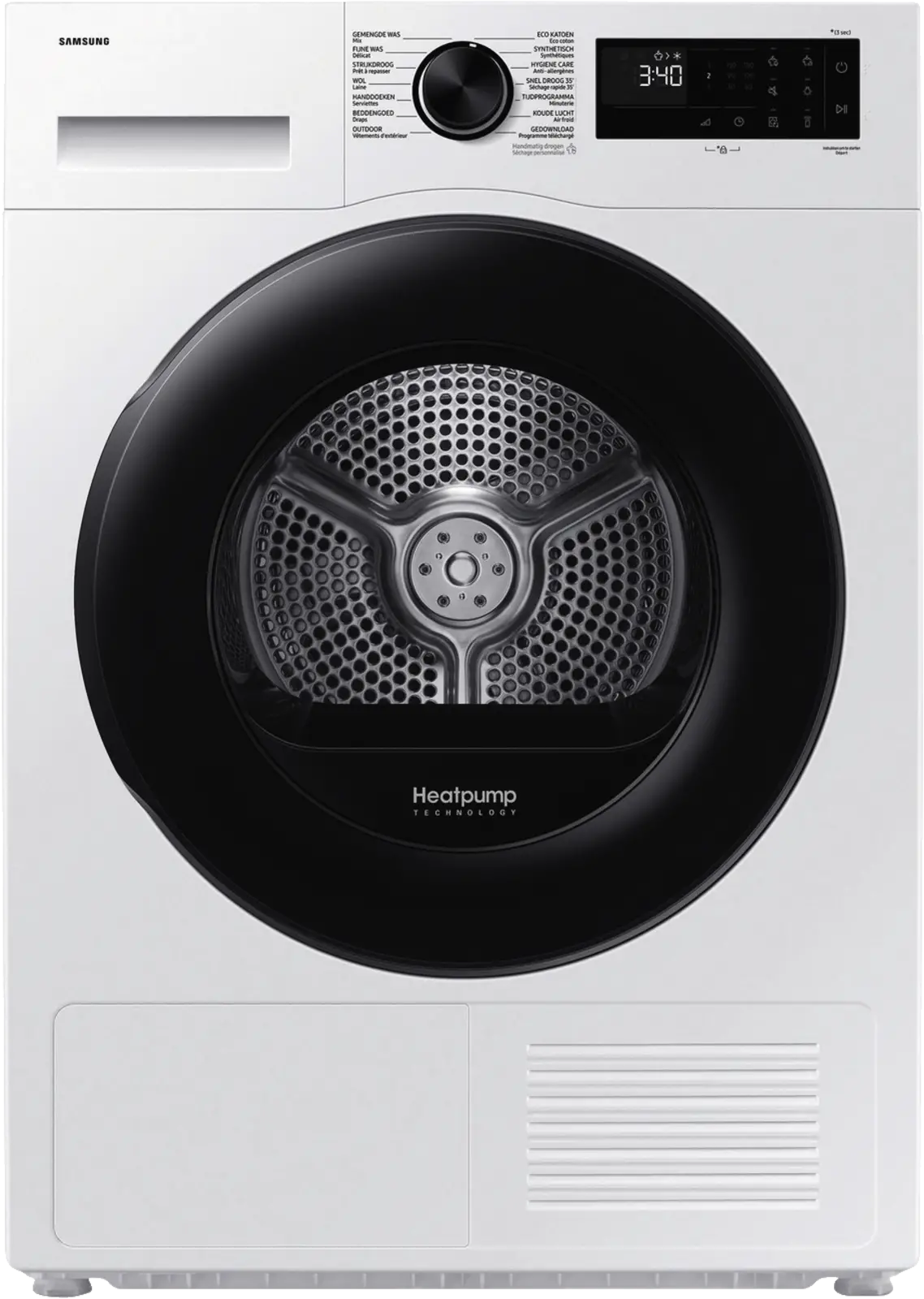 Samsung DV9UDG52A0AEEN Optimal Dry 5000 Serie Warmtepompdroger