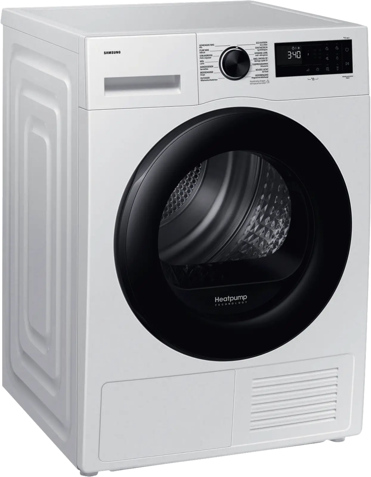 Samsung DV9UDG52A0AEEN Optimal Dry 5000 Serie Warmtepompdroger
