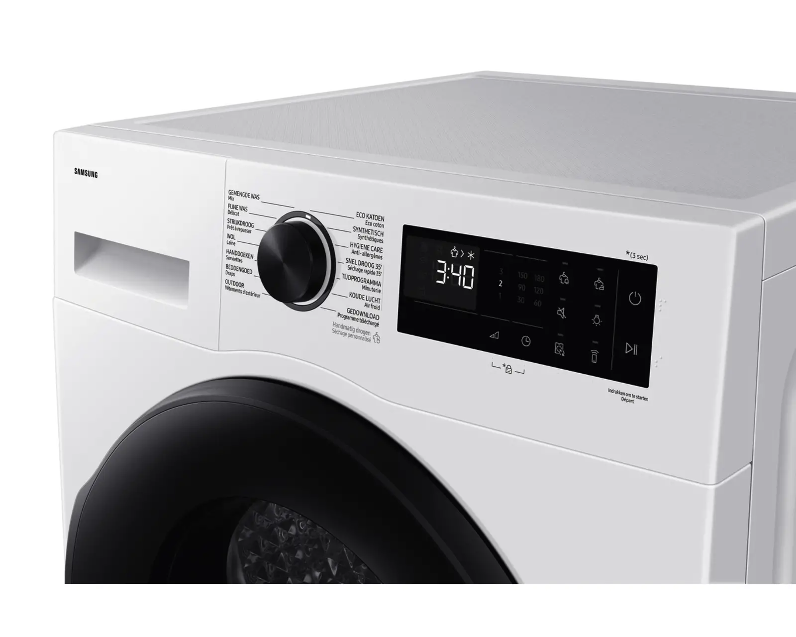 Samsung DV9UDG52A0AEEN Optimal Dry 5000 Serie Warmtepompdroger