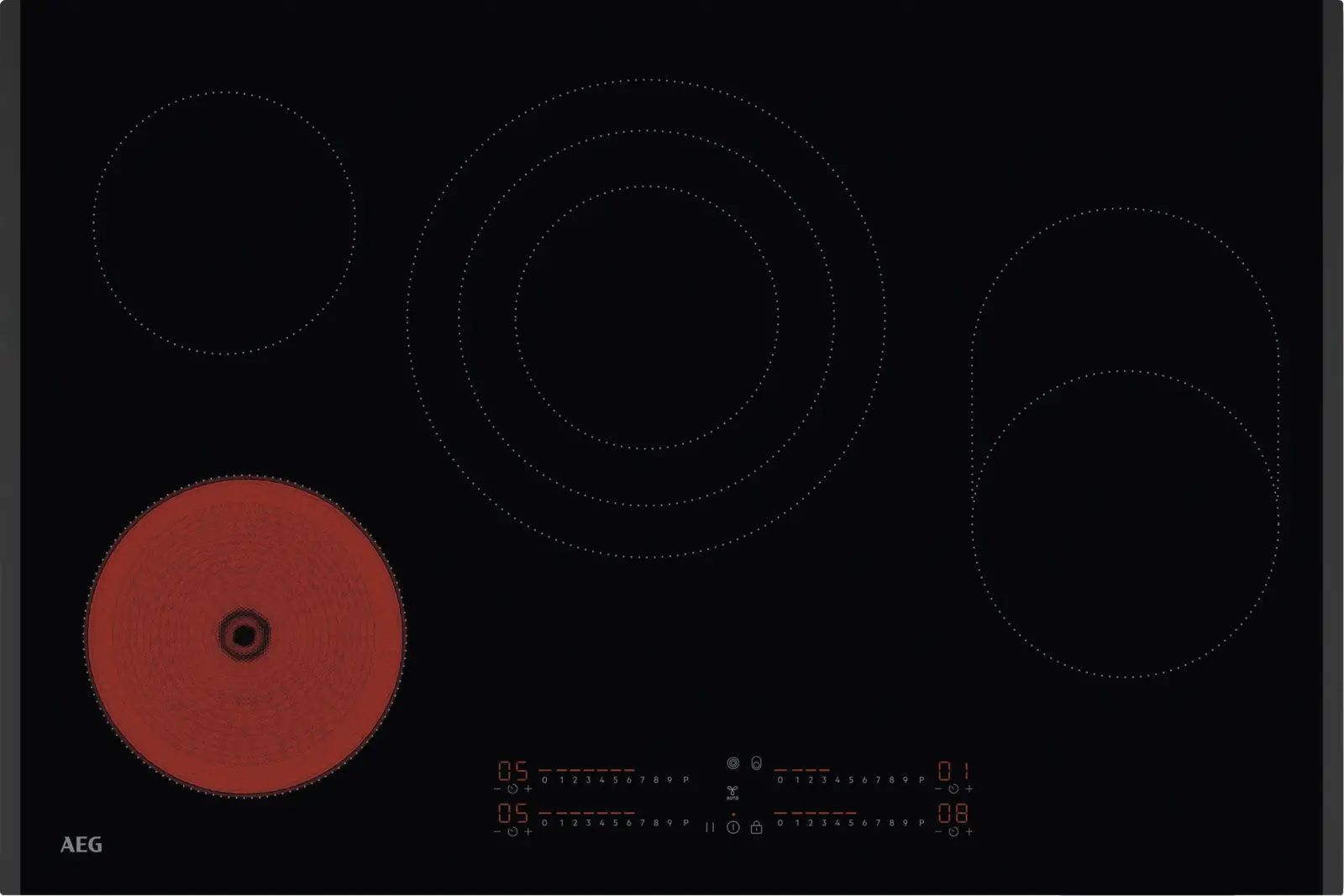 AEG TI84HA07FB 3000 Rapid Power Hob Keramische Kookplaat