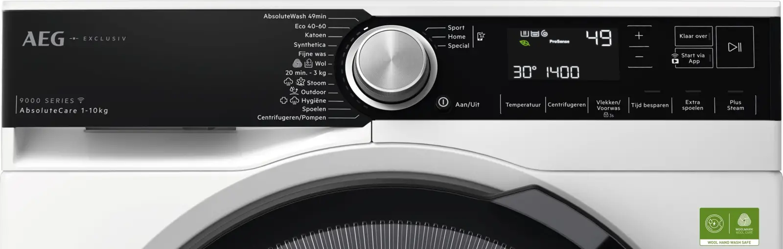 AEG LR97HAMBURG 9000 AbsoluteCare Wasmachine