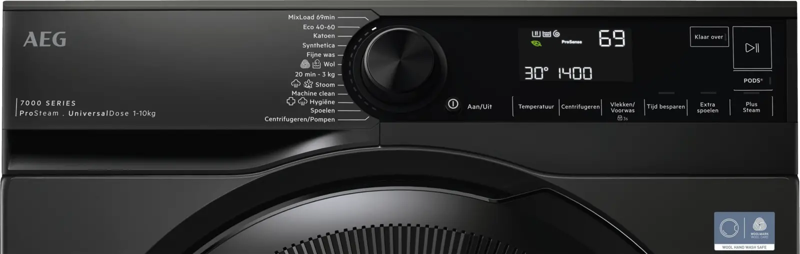 AEG LR7606UDS4 7000 ProSteam UniversalDose Wasmachine