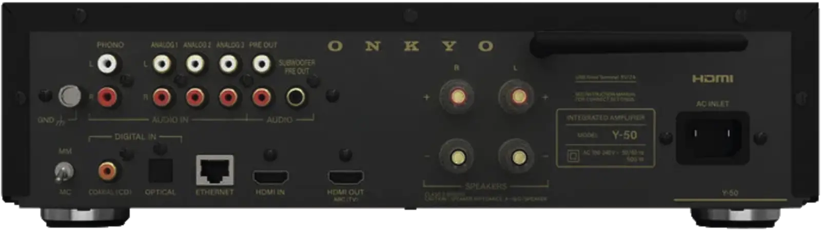 Onkyo Y-50 Zwart