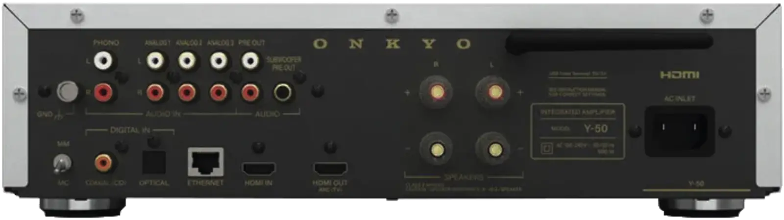 Onkyo Y-50 Zilver