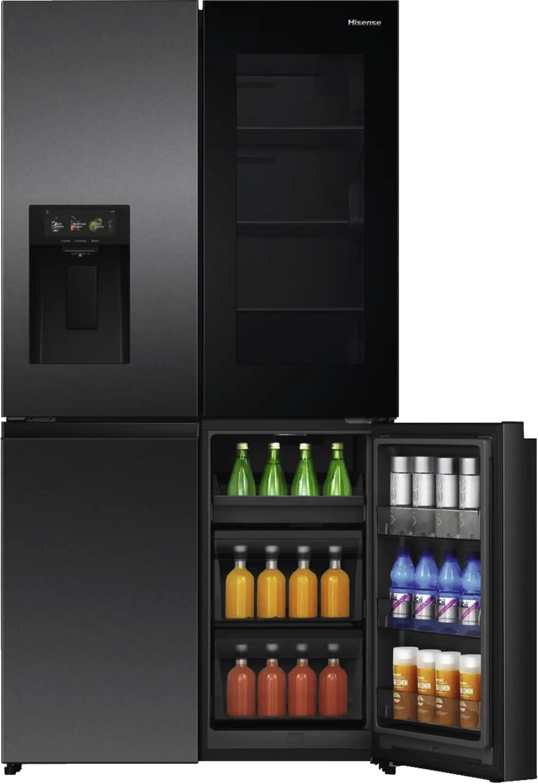 Hisense RQ600P7SKE Cross Door Koelkast