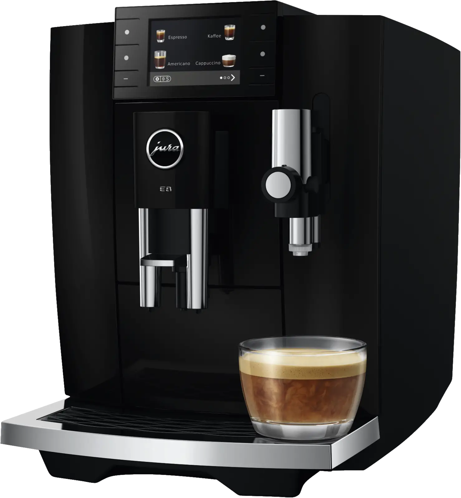 JURA E8 Piano Black (ED) Volautomatische Koffiemachine 