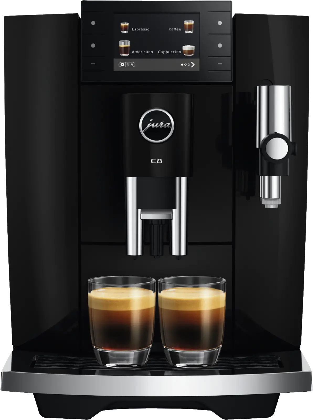 JURA E8 Piano Black (ED) Volautomatische Koffiemachine 