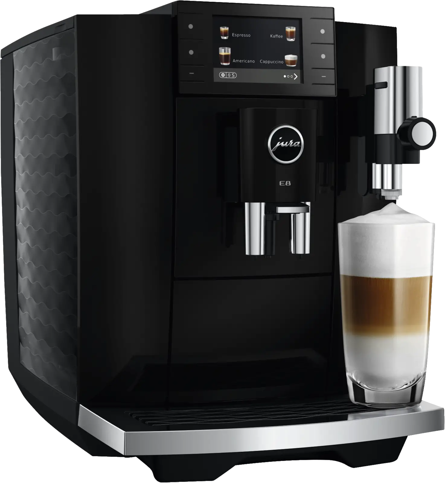 JURA E8 Piano Black (ED) Volautomatische Koffiemachine 