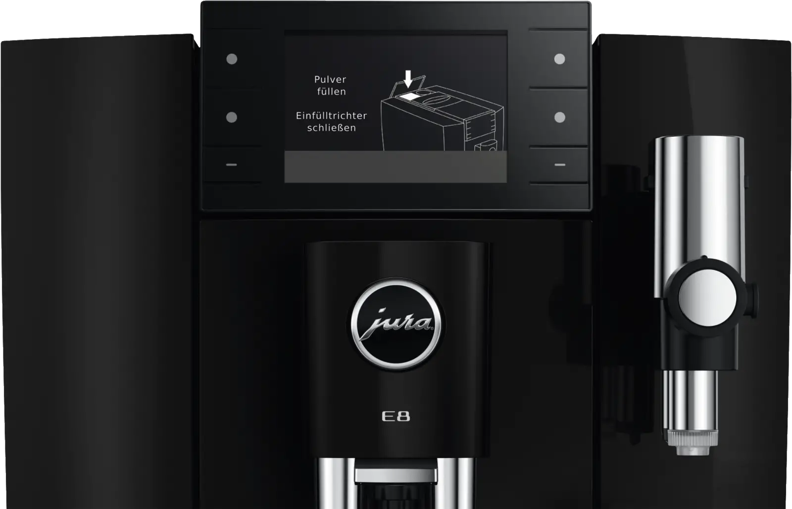 JURA E8 Piano Black (ED) Volautomatische Koffiemachine 