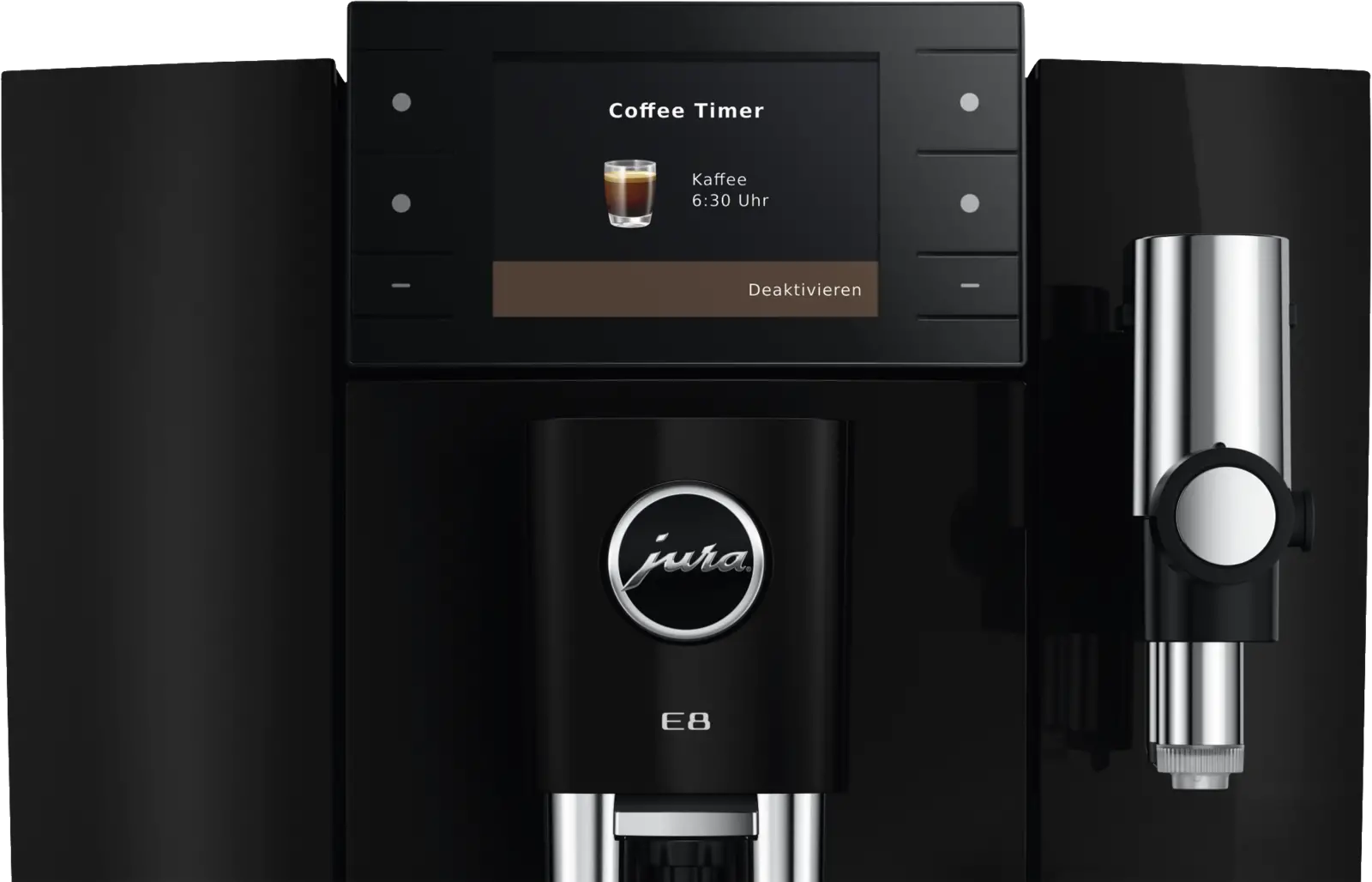 JURA E8 Piano Black (ED) Volautomatische Koffiemachine 
