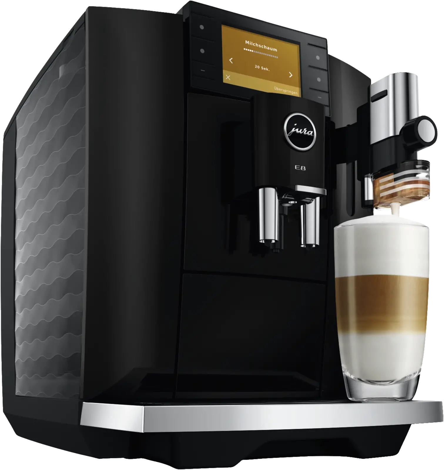 JURA E8 Piano Black (ED) Volautomatische Koffiemachine 
