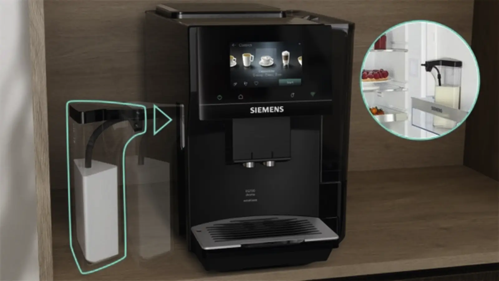 Siemens TQ727EF5 EQ700 iAroma Volautomatische Koffiemachine