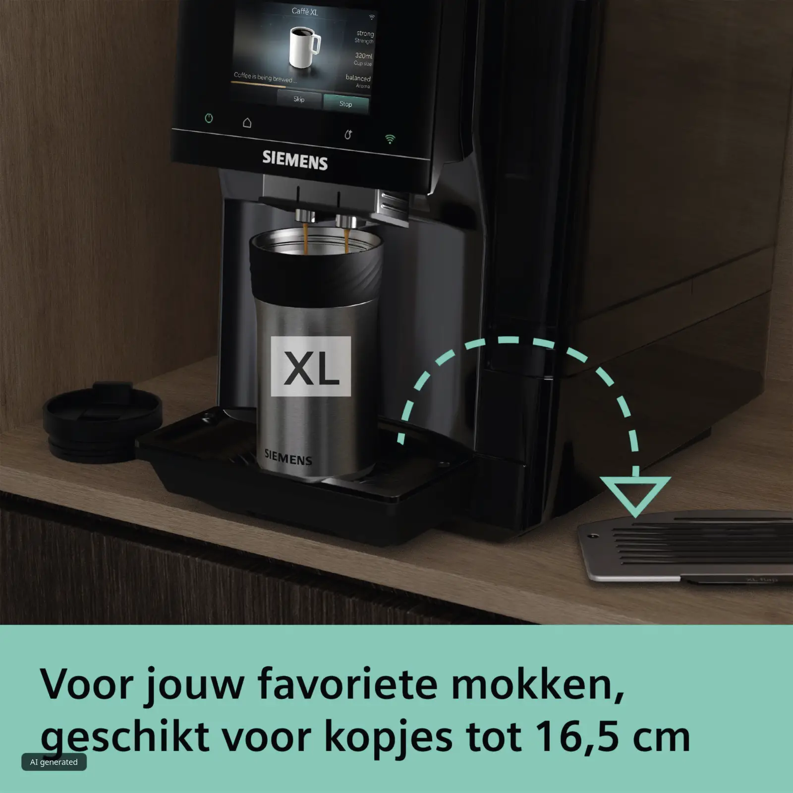 Siemens TP727EF6 EQ700 iAroma extraKlasse Volautomatische Koffiemachine