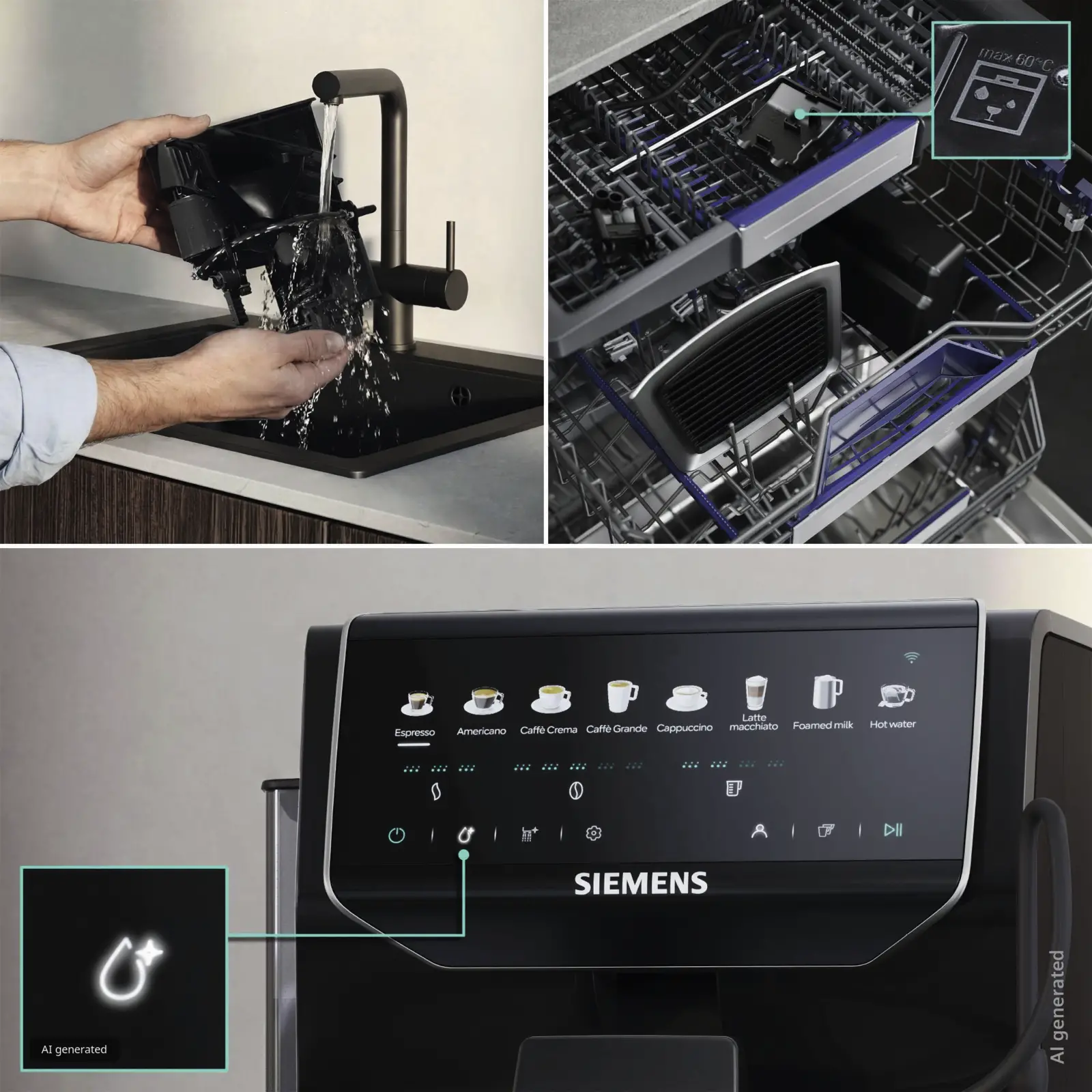 Siemens TP555EF5 EQ500 iAroma extraKlasse Volautomatische Koffemachine