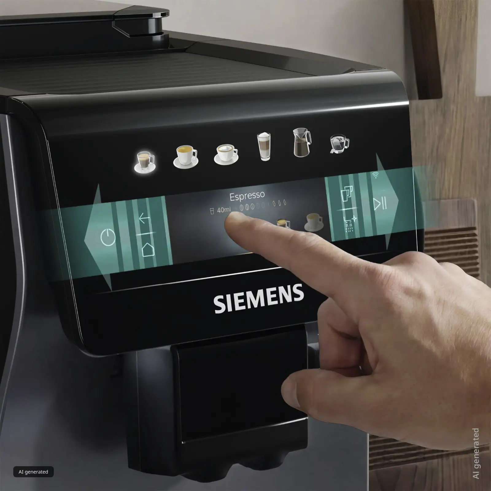Siemens TP603EF6 EQ600 iAroma extraKlasse Volautomatische Koffiemachine
