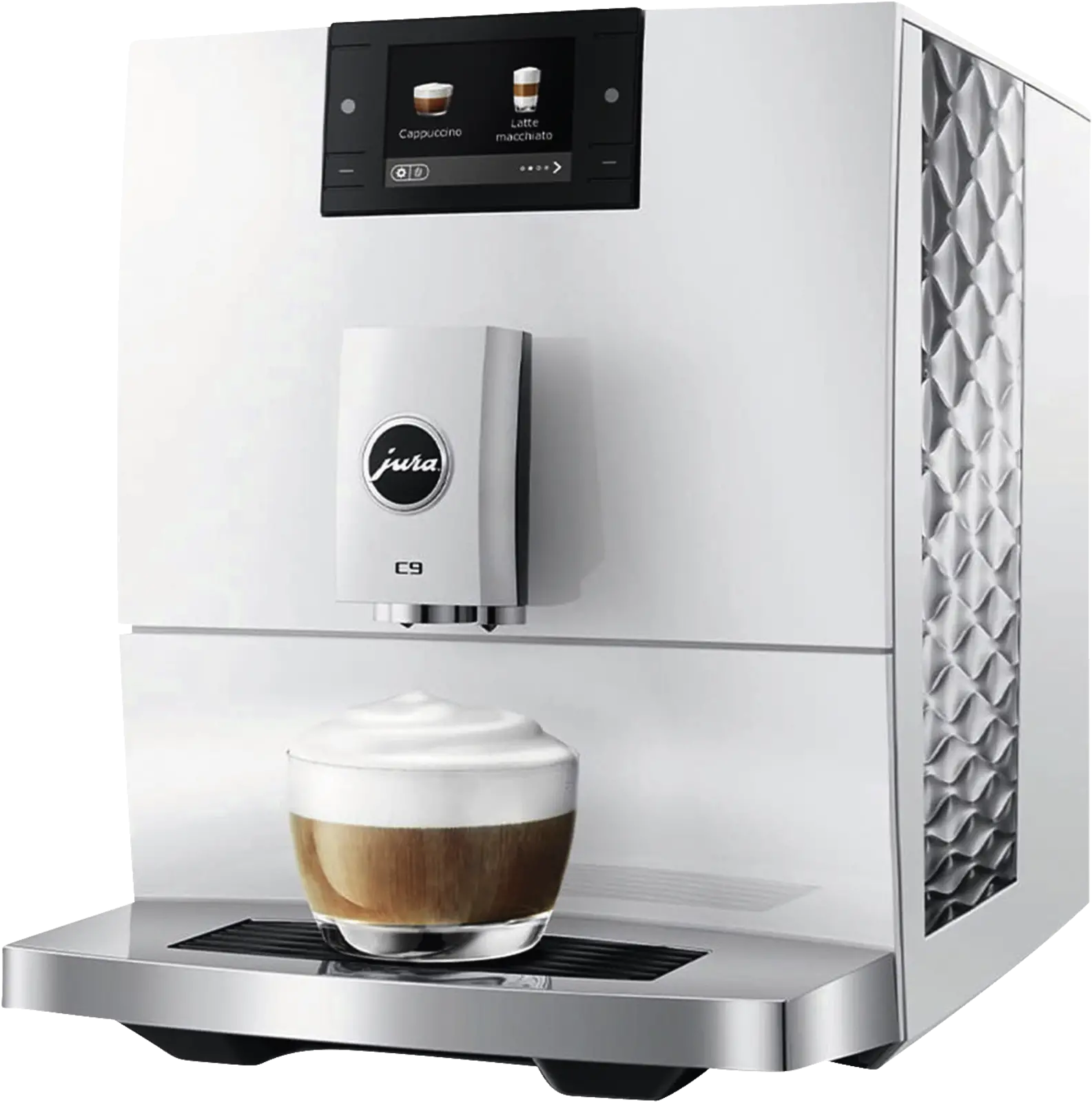 JURA C9 (EA) Piano White Volautomatische Koffiemachine