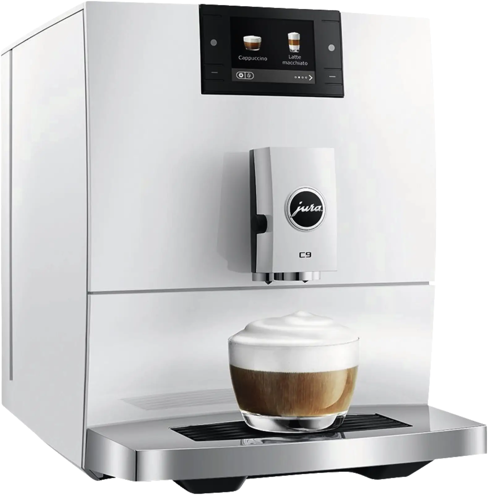 JURA C9 (EA) Piano White Volautomatische Koffiemachine