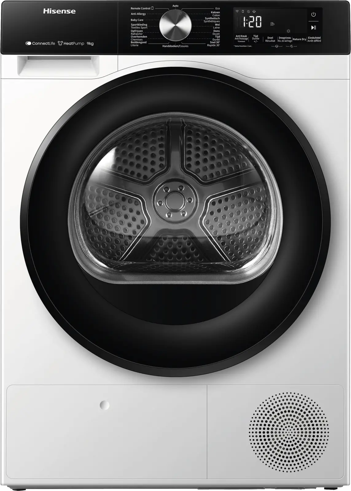 Hisense DH3S902BWCC Warmtepompdroger 