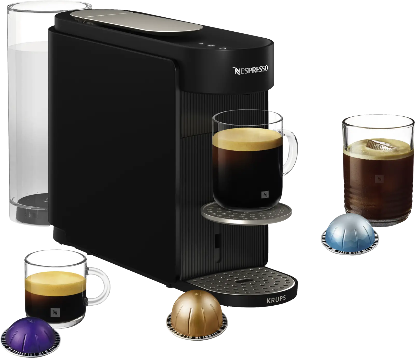 Krups NESPRESSO XN9408 Vertuo UP Koffiemachine - Zwart