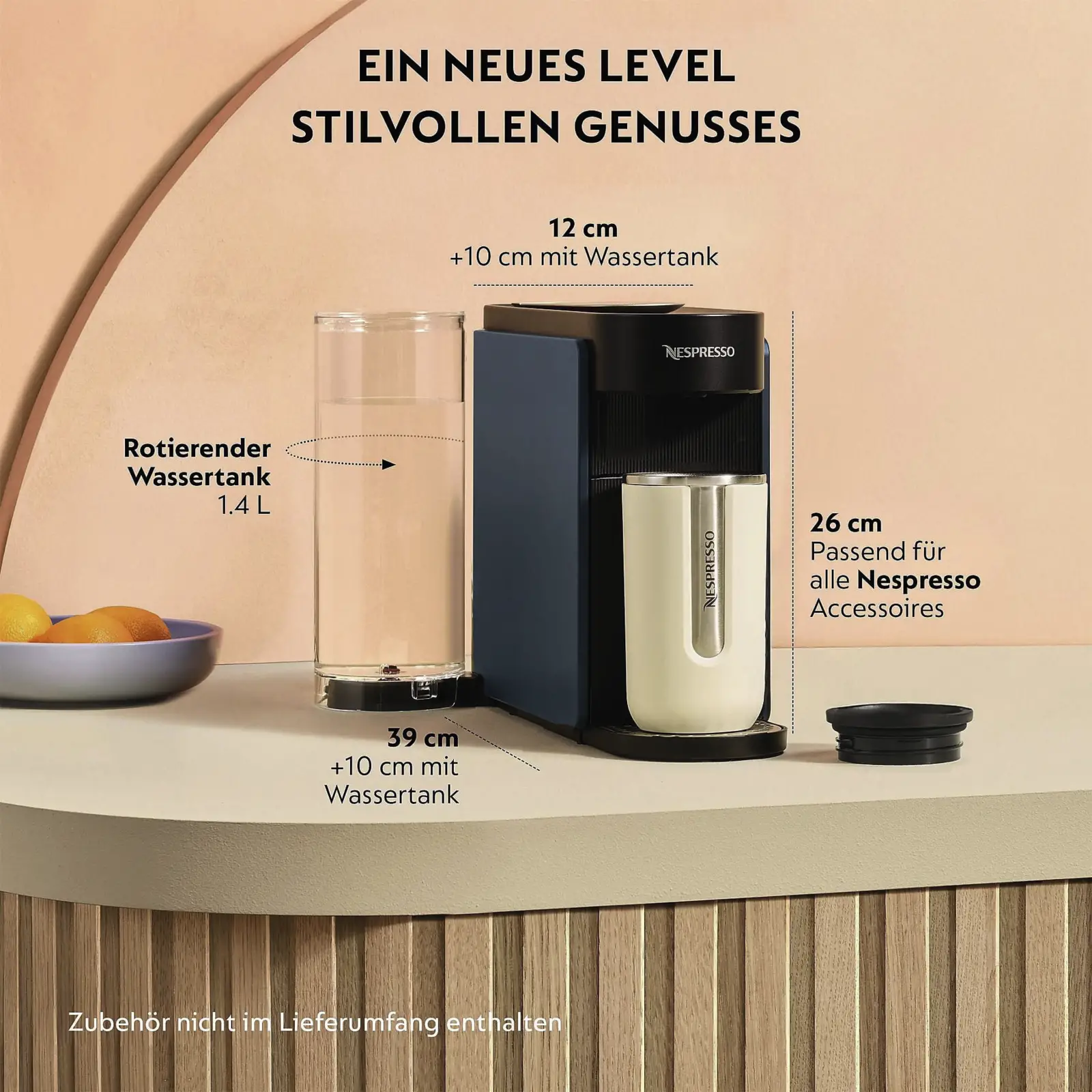 Krups XN9404 NESPRESSO Vertuo UP Koffiemachine - Blauw