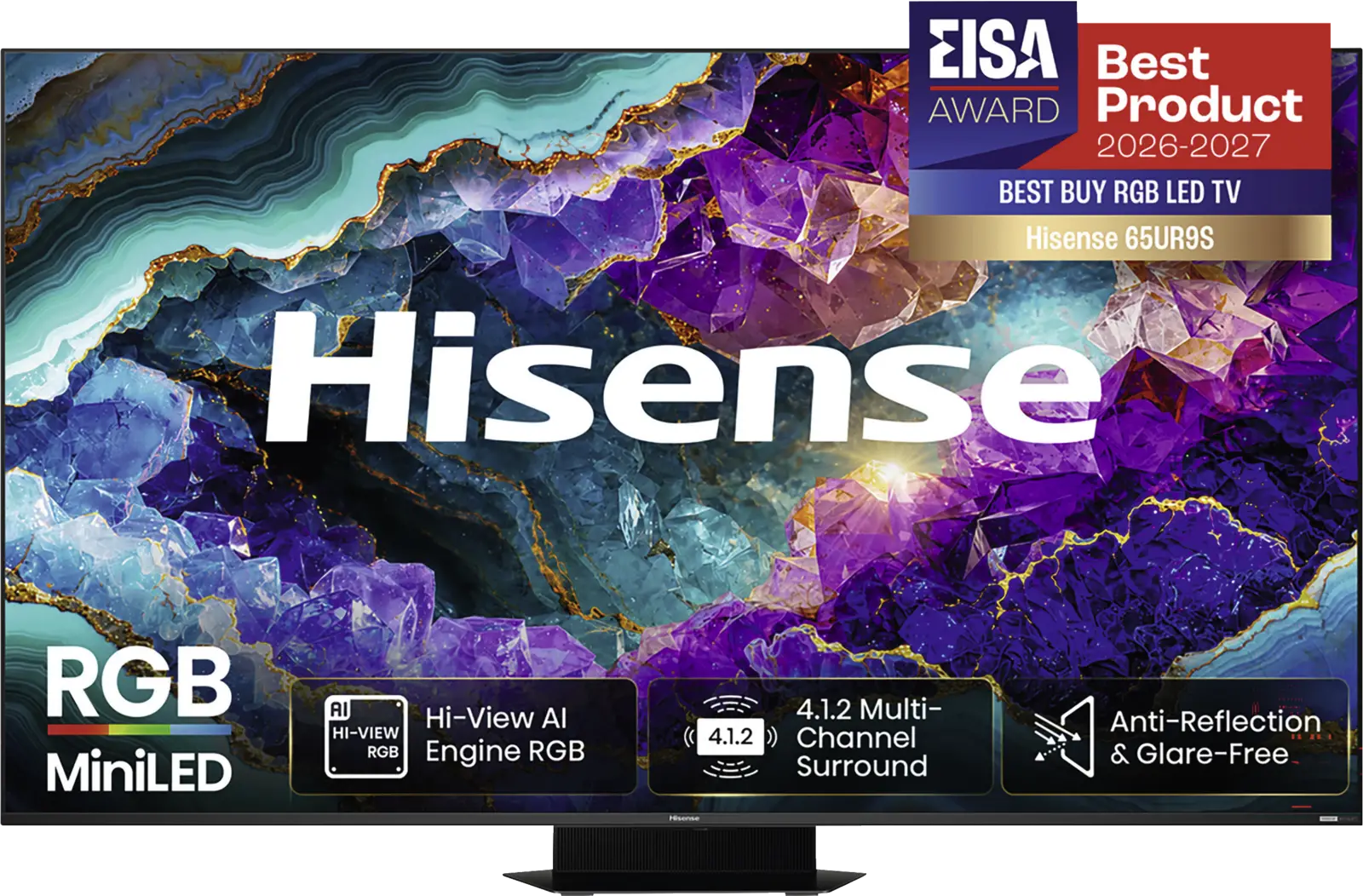 Hisense 65UR9S RGB MiniLED 4K 170Hz Smart TV (2026)