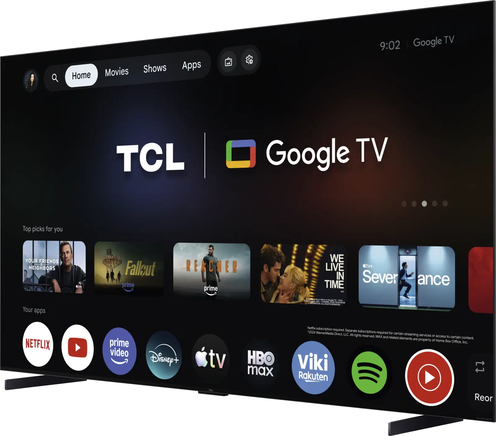 TCL 98MSQLED85L SQD Mini LED 4K TV (2026)