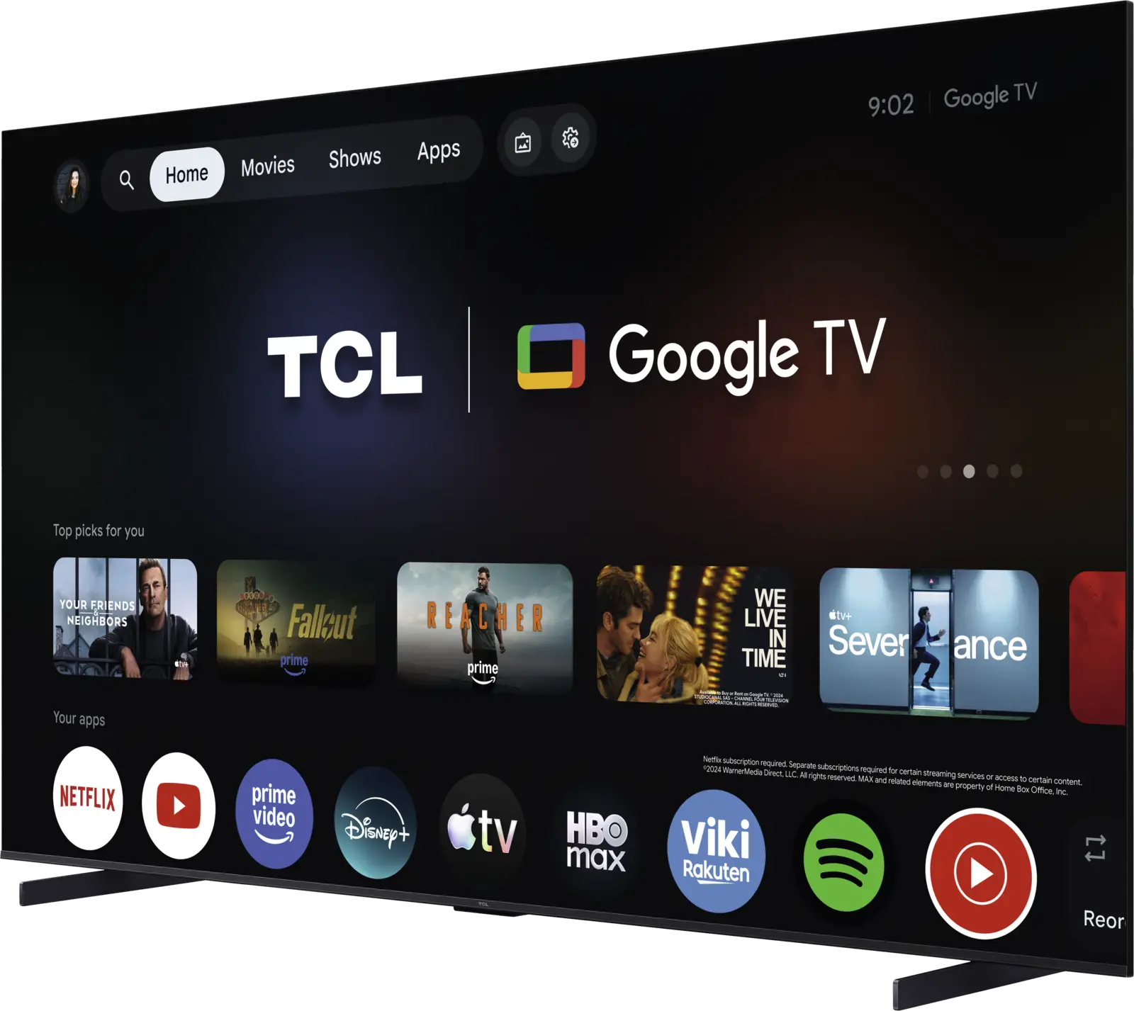 TCL 98QLED810L QD-Mini LED QLED 4K Smart TV (2026)