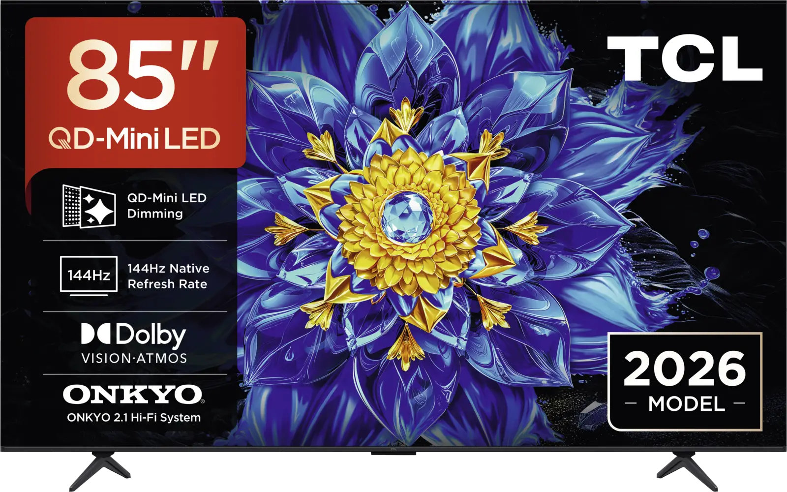 TCL 85QLED810L QD-Mini LED QLED 4K Smart TV (2026)