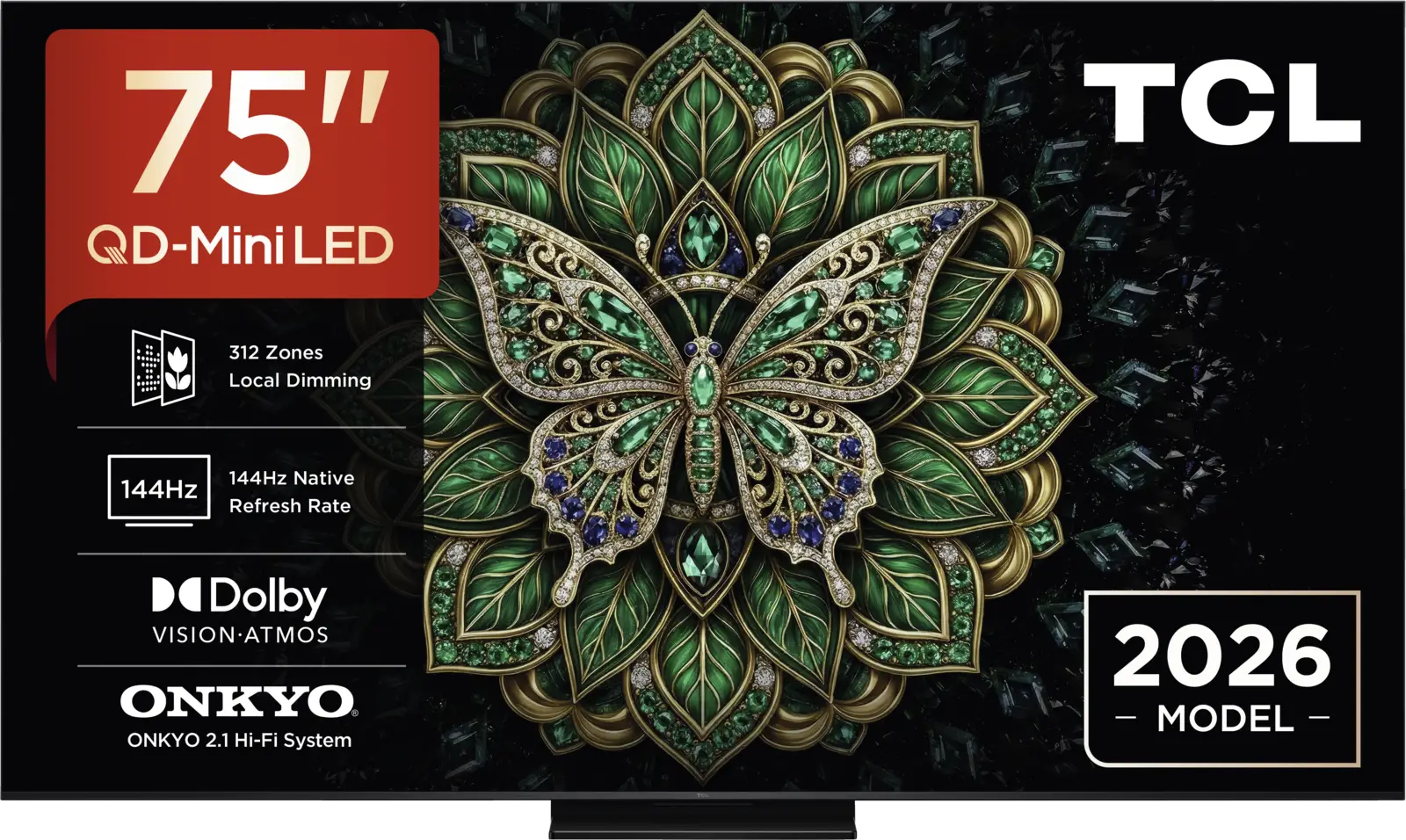 TCL 75MQLED75L Mini LED 4K Smart TV