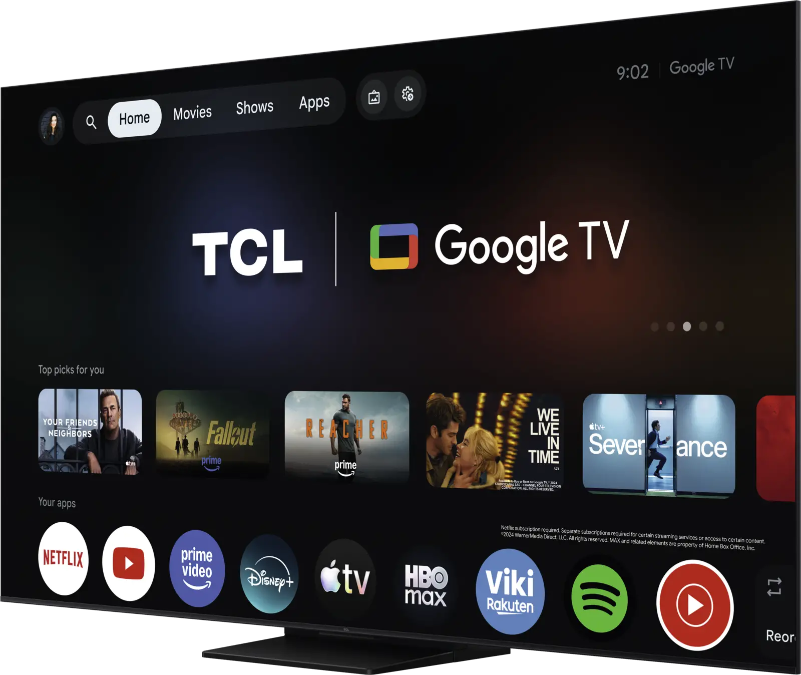 TCL 75MQLED75L Mini LED 4K Smart TV