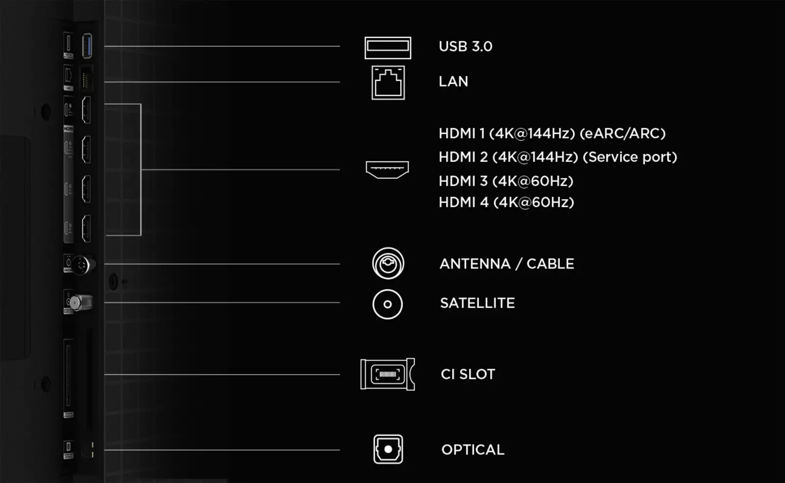 TCL 75MQLED75L Mini LED 4K Smart TV