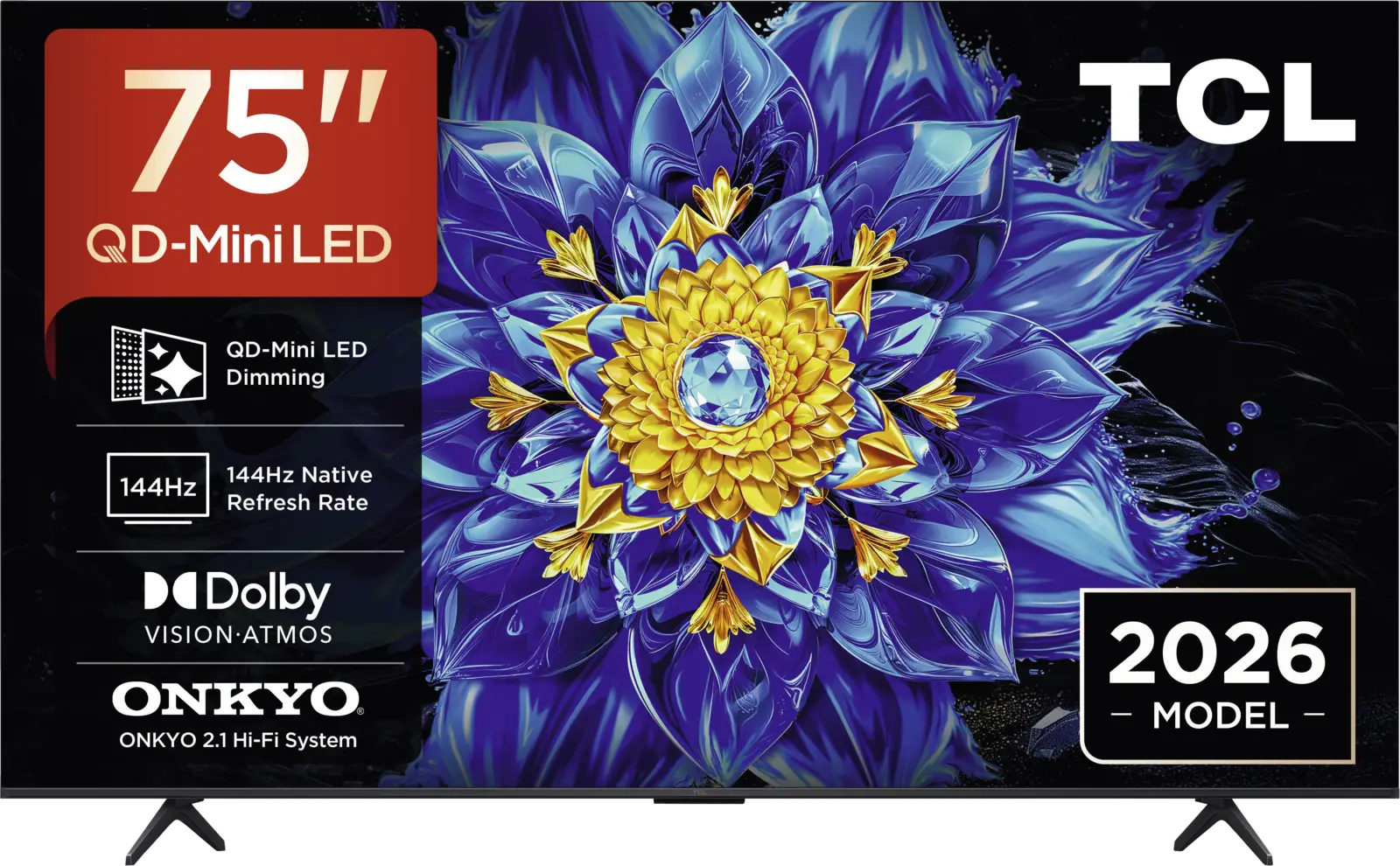 TCL 75QLED810L QD-Mini LED QLED 4K Smart TV (2026)