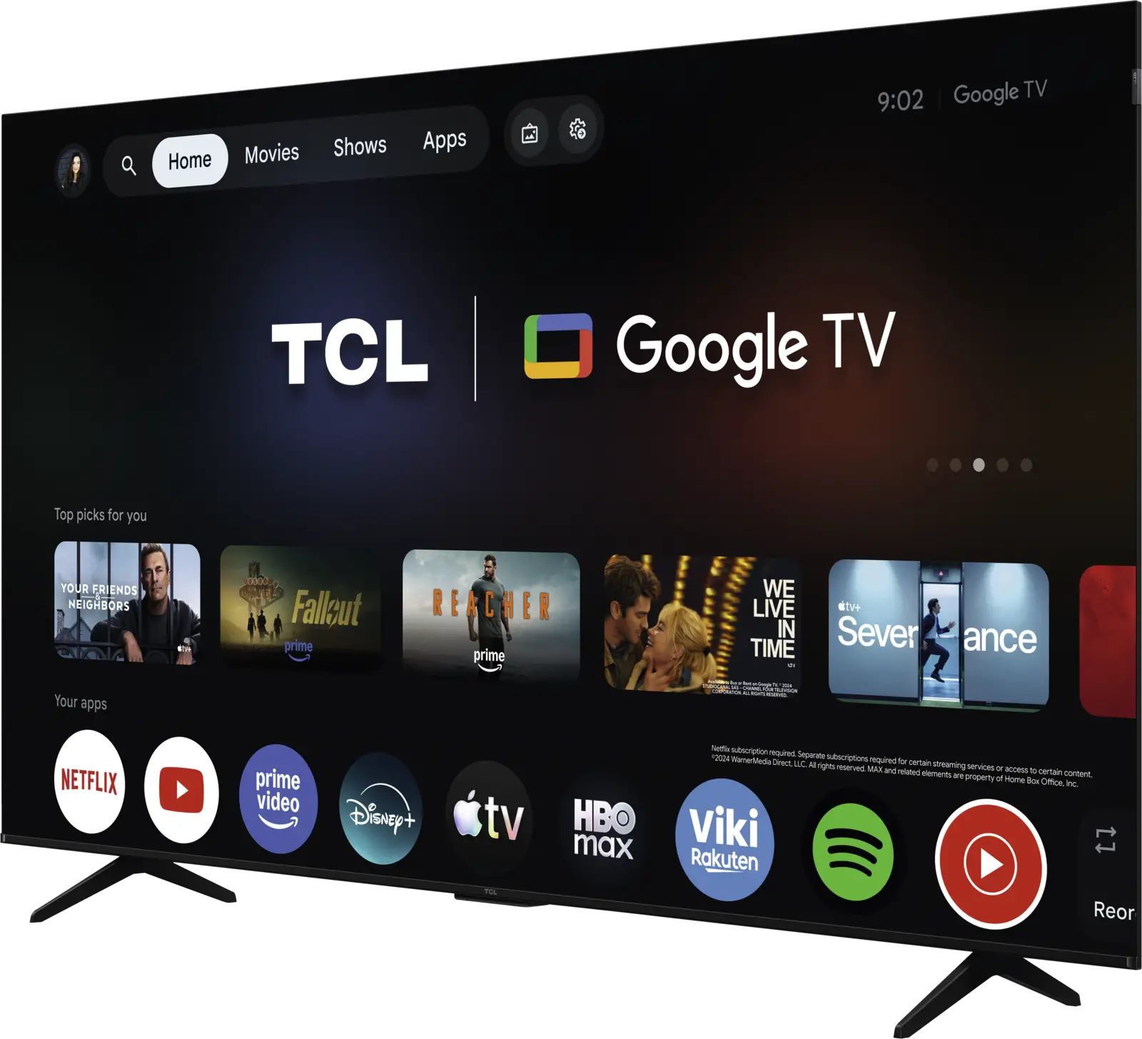 TCL 75QLED780L QLED 4K Google TV (2026)