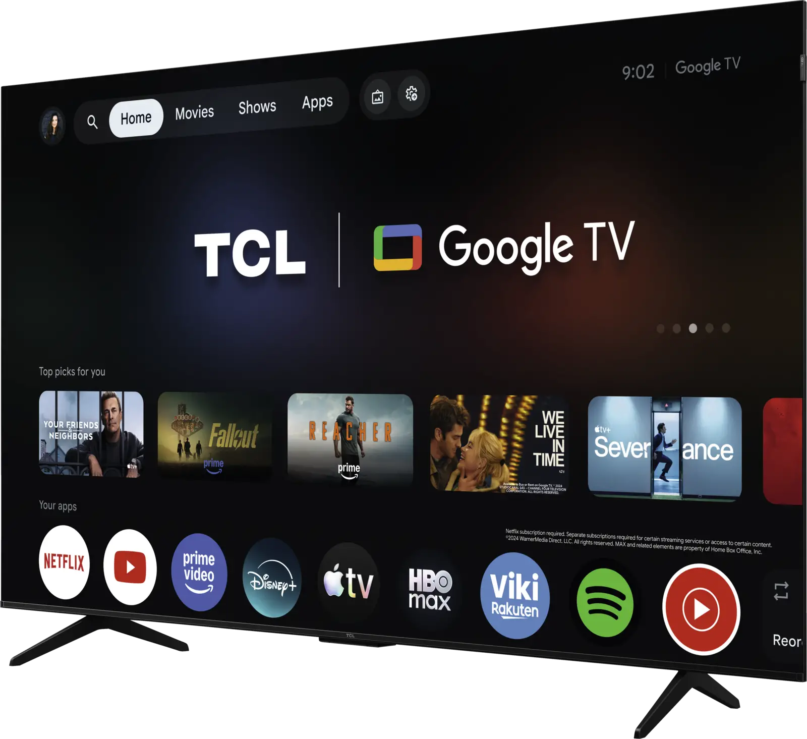 TCL 65QLED780L QLED 4K Google TV (2026)