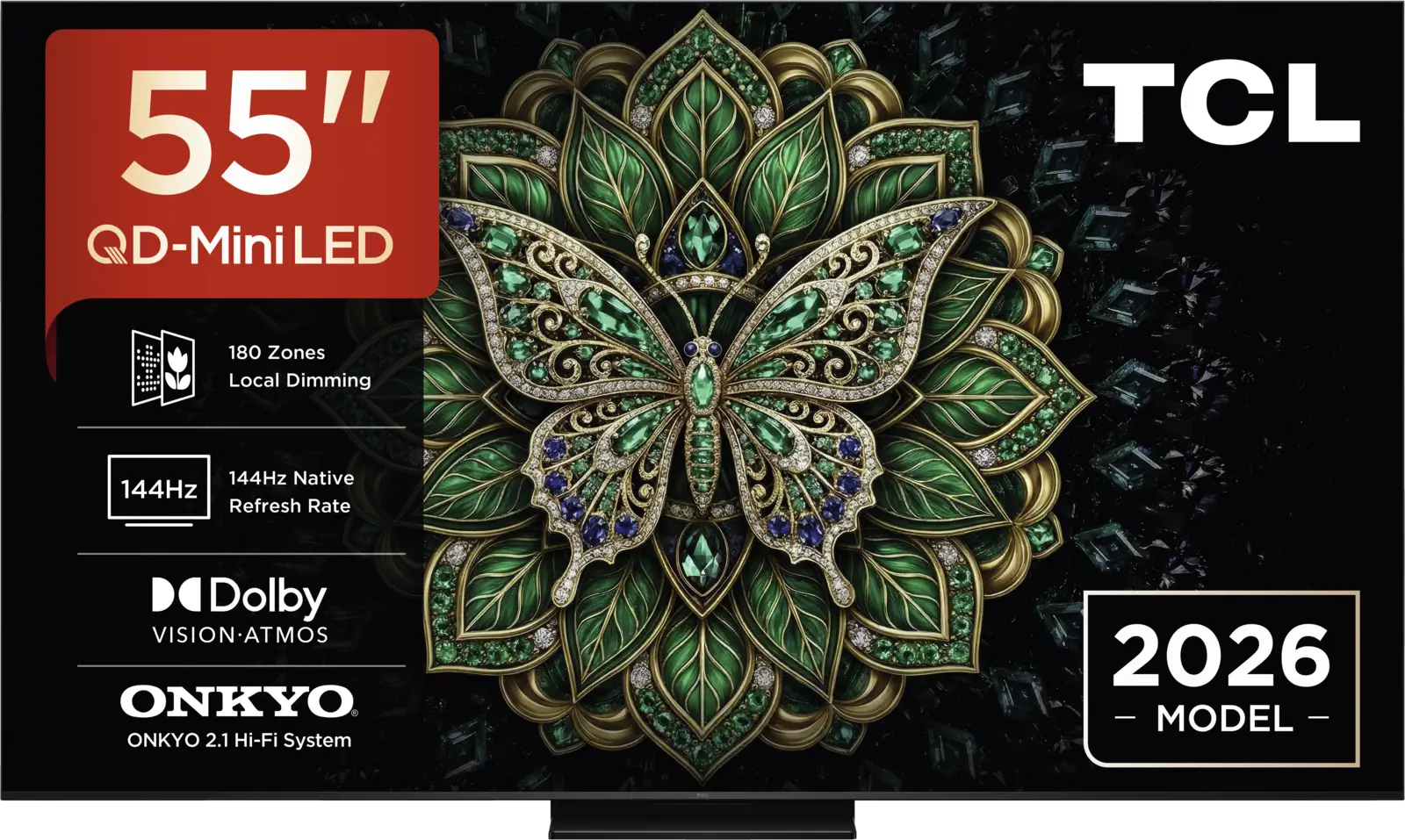 TCL 55MQLED75L Mini LED 4K TV (2026)