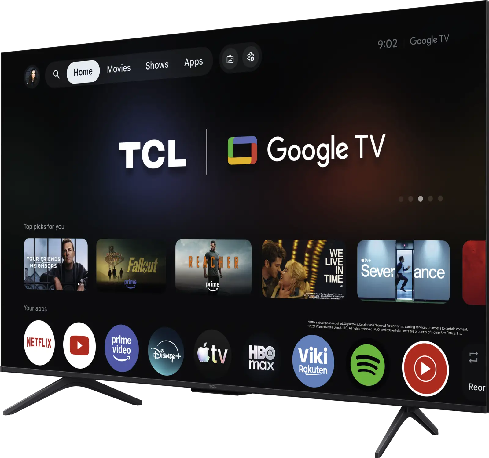 TCL 55QLED810L QD-Mini LED QLED 4K Smart TV (2026)