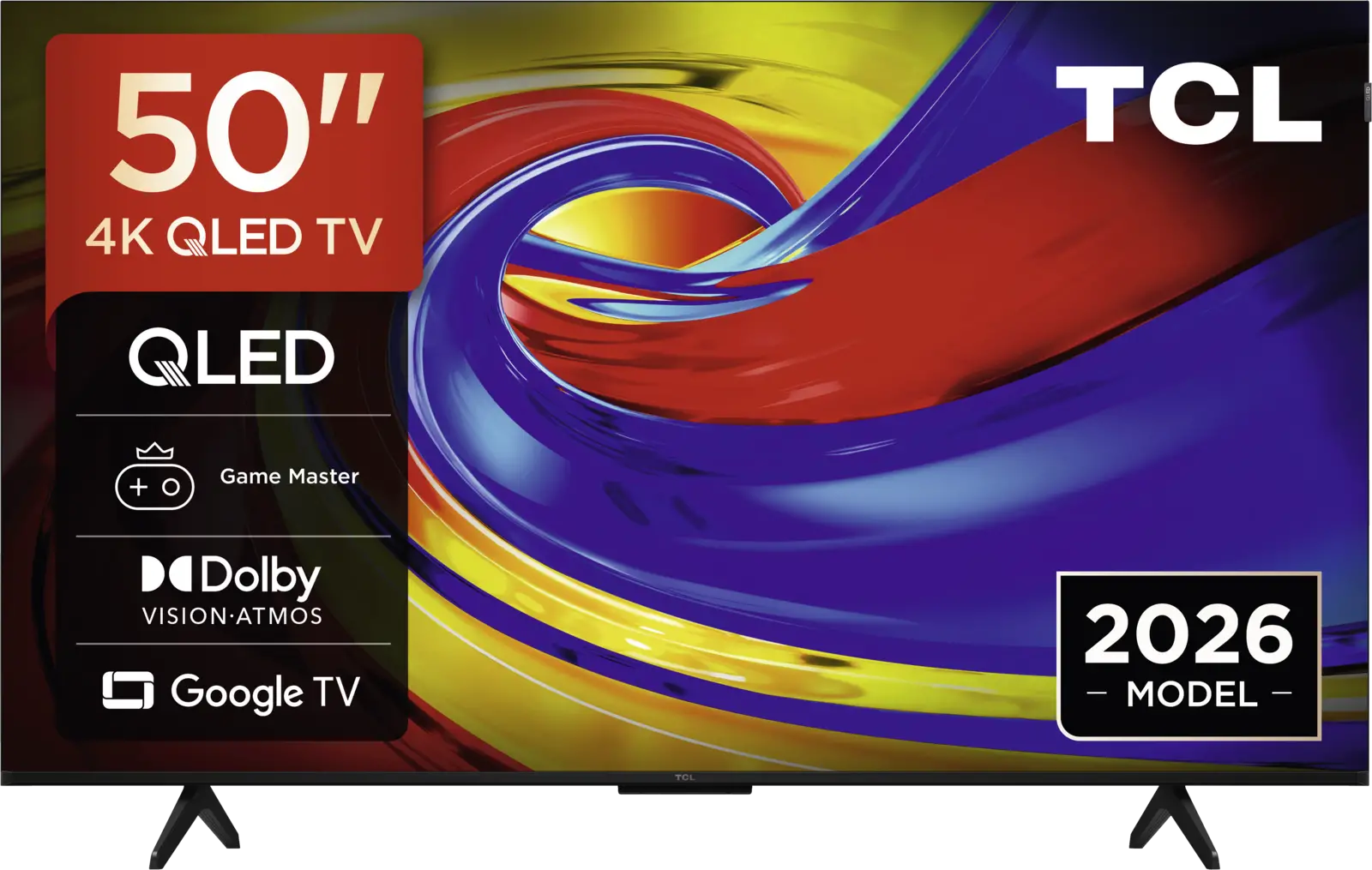 TCL 50QLED780L QLED 4K Google TV (2026)