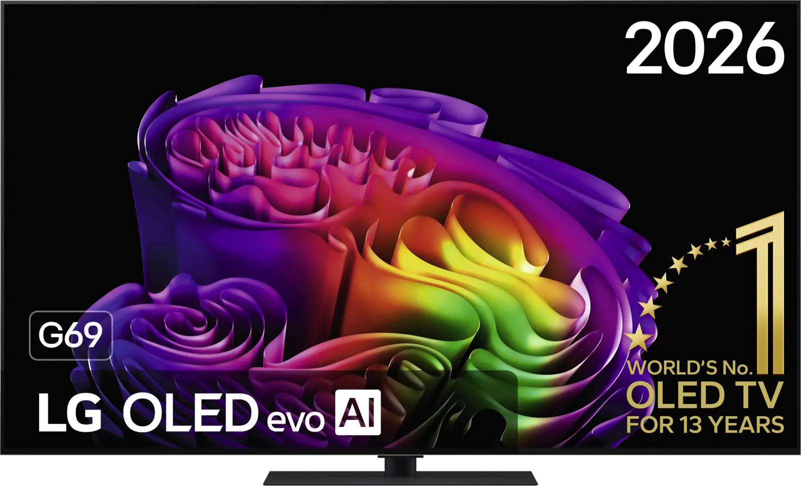 LG OLED65G69LS OLED evo Gallery TV (2026)